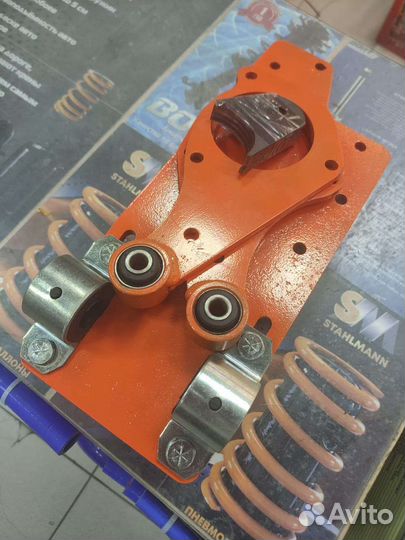 Независимое крепление (отвязка) перед моста Нива