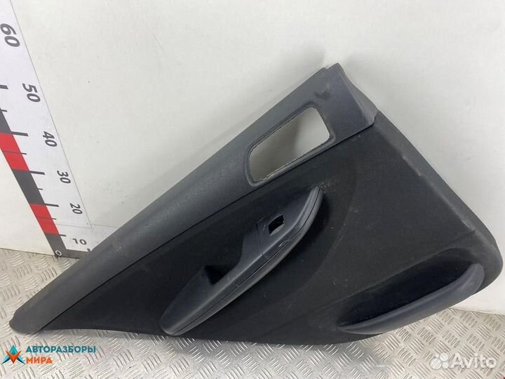 Обшивка двери задняя левая Skoda Fabia (6Y) рест