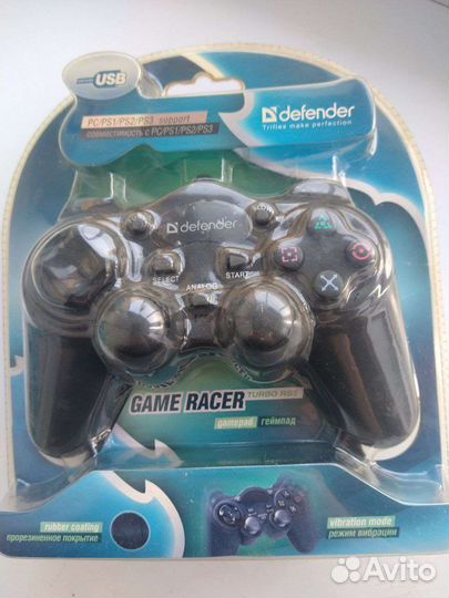 Геймпад джойстик Defender Game Racer rs3