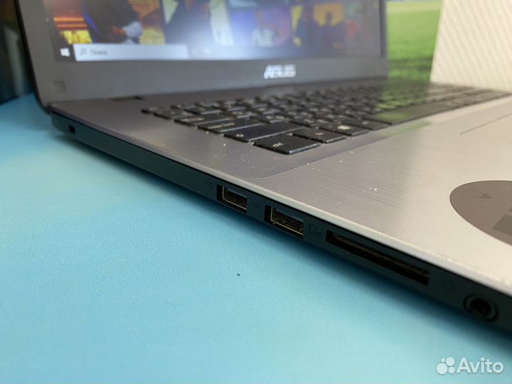 Большой Мощный Ноутбук Asus 4 ядра/8gb/1TB/17.3