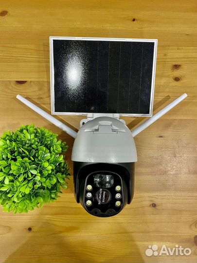 Новинка WI-FI камера на солнечных батареях V380Pro