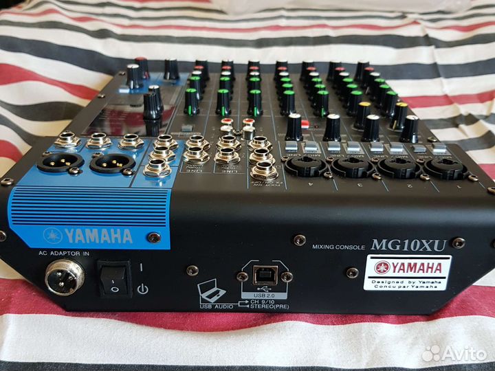 Микшерный пульт yamaha mg10xu