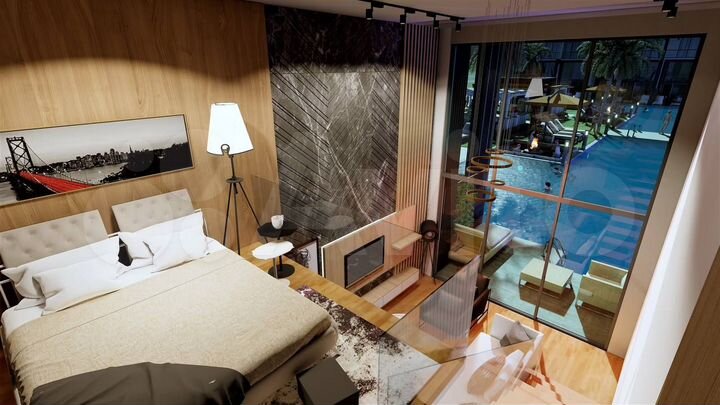 Квартира-студия, 89 м² (Кипр)