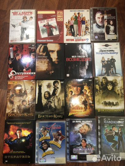 Диски dvd лицензия 305шт