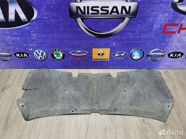 Шумоизоляция капота Nissan qashqai J10