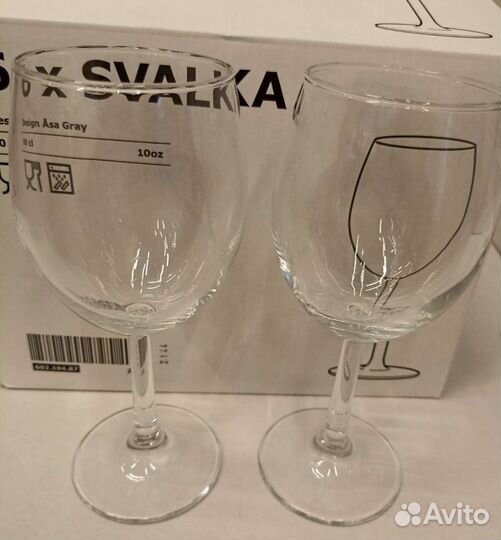 Кружки Бокалы для вина Икеа