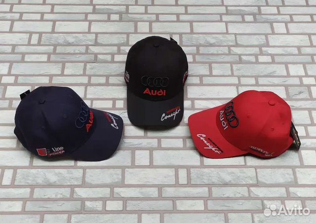 Бейсболка Audi хлопок мужская