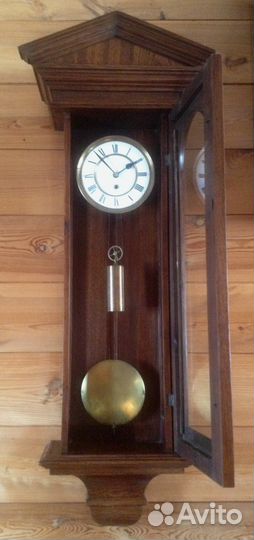 Часы Густав Беккер, настенные старинные, жильные