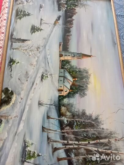 Картина маслом пейзажи