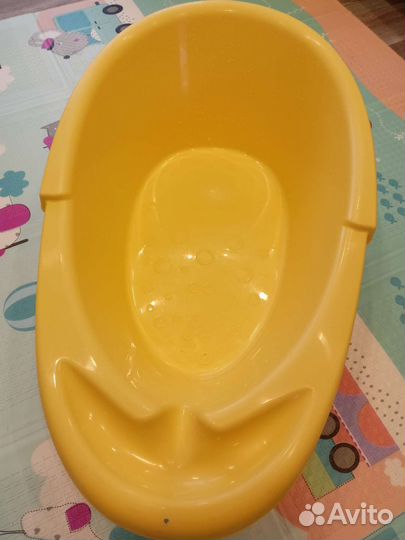 Ванночка для купания с горкой