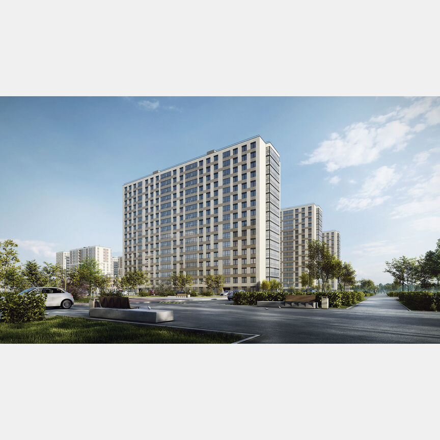Квартира-студия, 31,8 м², 3/16 эт.