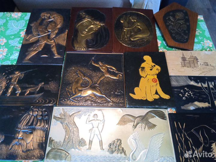 Чеканка,панно, СССР