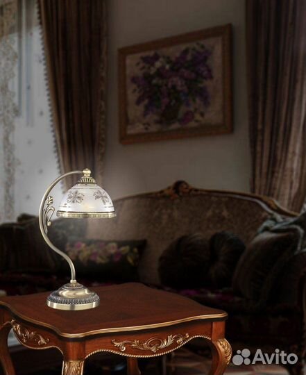 Reccagni Angelo P 6002 P Silver 6002 настольная ла