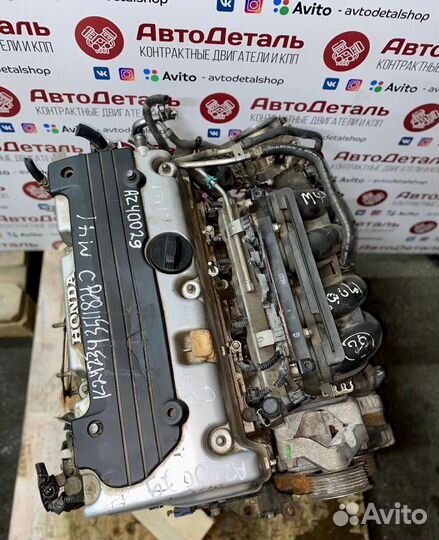 Двигатель контрактный K24Z3 2.4 Honda