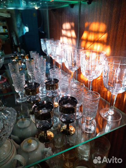 Хрусталь вазы,конфетницы,пепельница