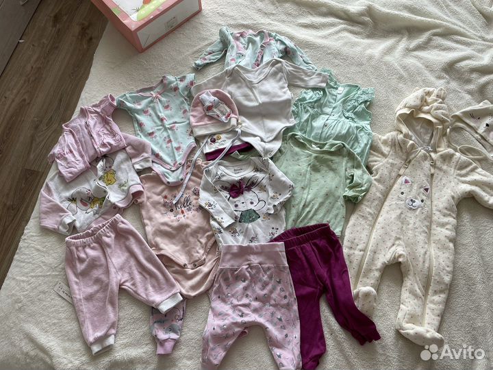 Вещи пакетом на девочку