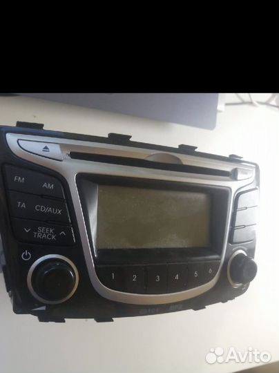 Магнитола hyundai solaris 1 бу