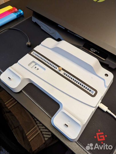 Охлаждающая подставка для PS5 + докстанция