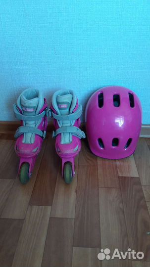 Ролики и шлем