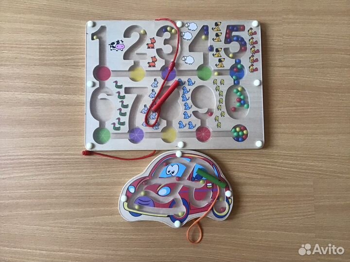 Игрушки из дерева развивающие