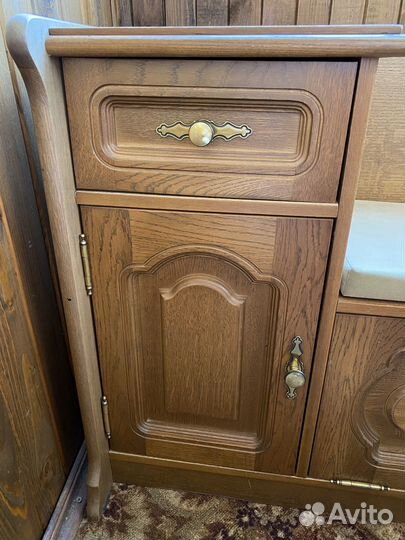 Тумба в прихожую Гомельдрев (массив дуба)