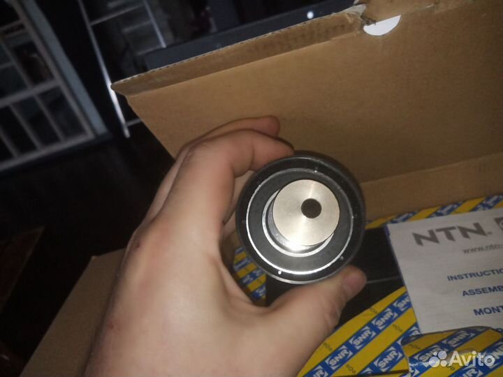 Комплект грм (ремень + ролик) KD458.34 SNR