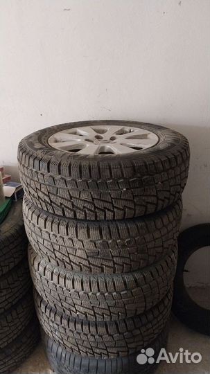 Зимняя резина Cordiant 215/65 R16, Диски lexus