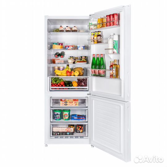 Холодильник с инвертором maunfeld MFF1857NFW