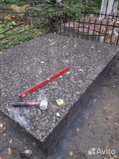 Благоустройство могил, памятники