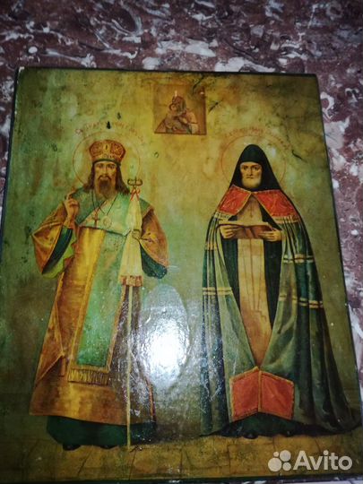 Икона Тихон Задонский и Митрофан Воронежский