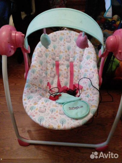 Электронные качели детские