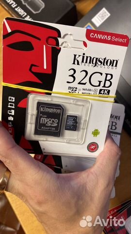 Карта памяти MicroSD Kingston 256gb 32gb/128gb