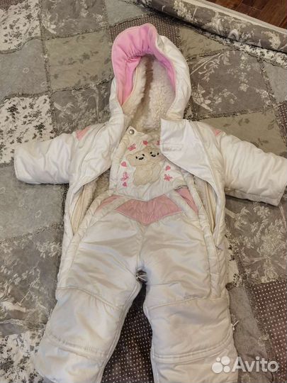 Зимний комбинезон для девочки