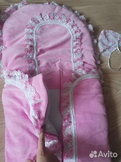 Конверт на выписку холодная осень, зима