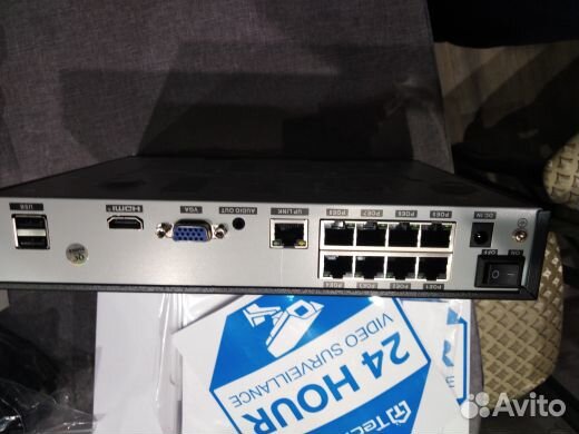 Комплект с регистратором и жестким диском