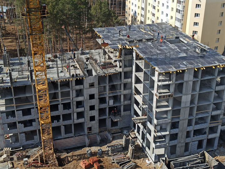 2-к. квартира, 47,3 м², 13/16 эт.