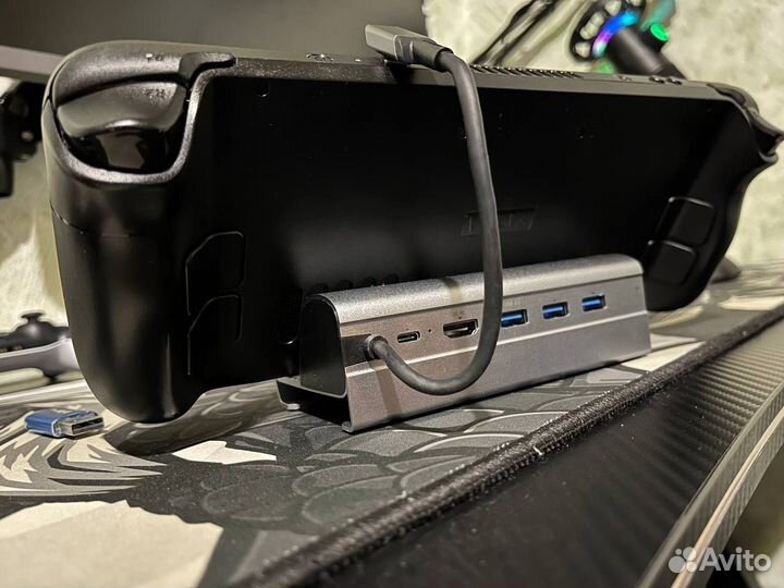 Steam deck 256gb + microSD 512