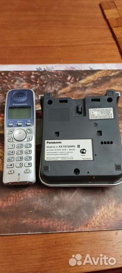 Panasonic, KX- tg7225ru, радиотелефон