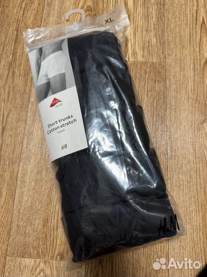 Боксеры M L XL XXL трусы мужские h&m