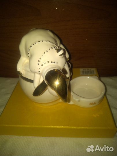 Фарфоровая фигурка Овечки с пепельницей