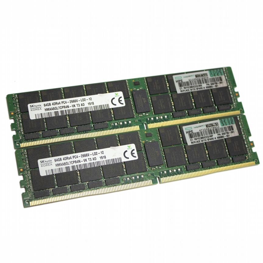 [840759-091] Ddr4 Reg 64gb 2666mhz Hp P/N Lrdimm 840759-091