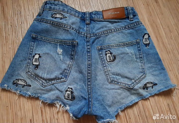 Женские джинсовые шорты