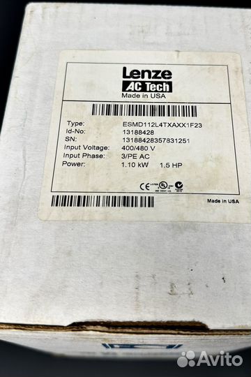 Частотный преобразователь Lenze 1.1kW