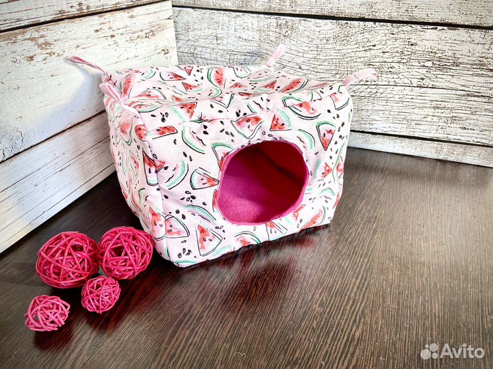 Гамаки, домики, лежанки для грызунов