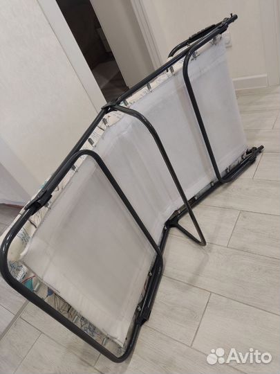 Раскладушка детская с матрасом