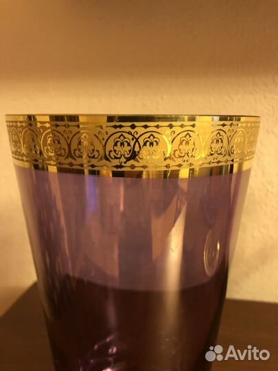 Ваза. Чехия. Ручная работа