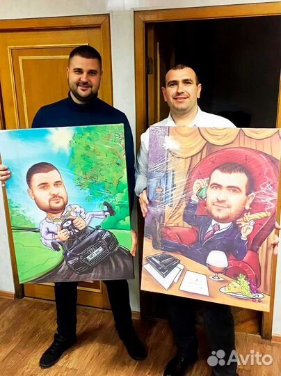 Шарж по фото за 1 день