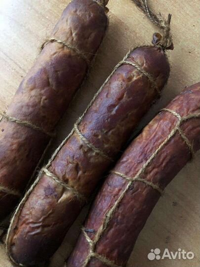 Ветчина и колбаса домашнего копчения