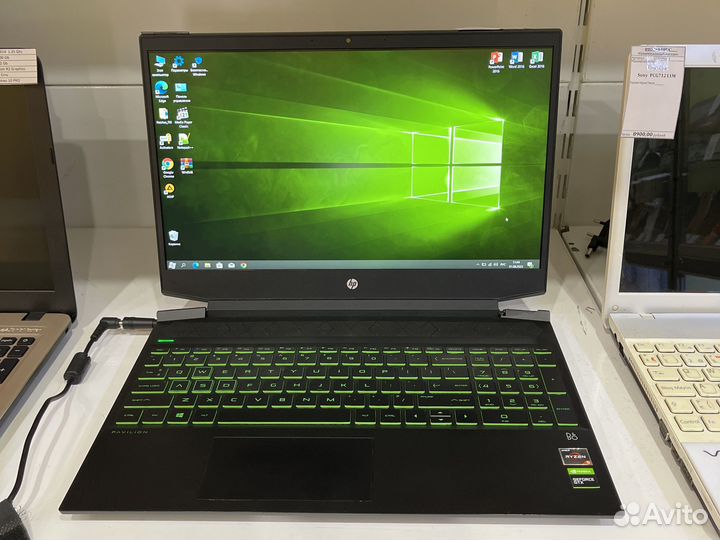 Игровой ноут HP Pavilion Gaming Laptop 15-ec0013dx