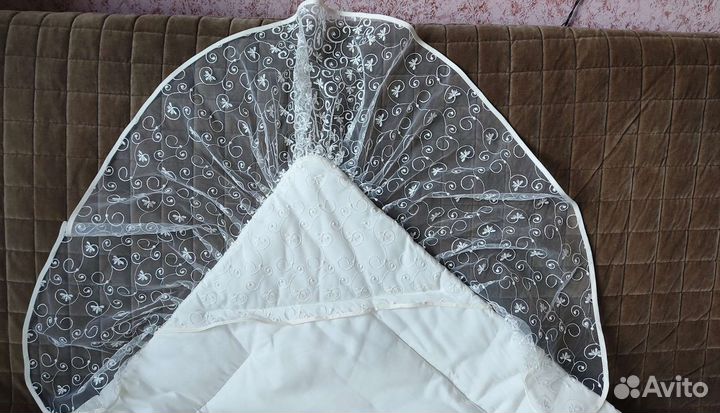 Тёплый комплект на выписку, крещение